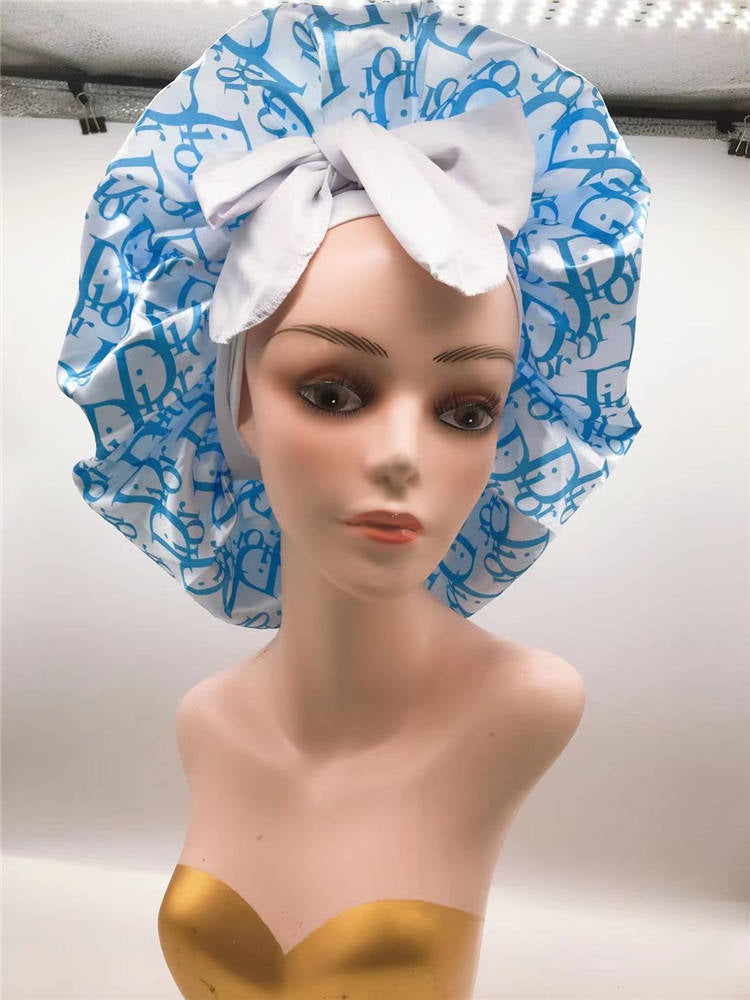 Designer inspired bonnets \ Satin scarf Zairel’s Kollection