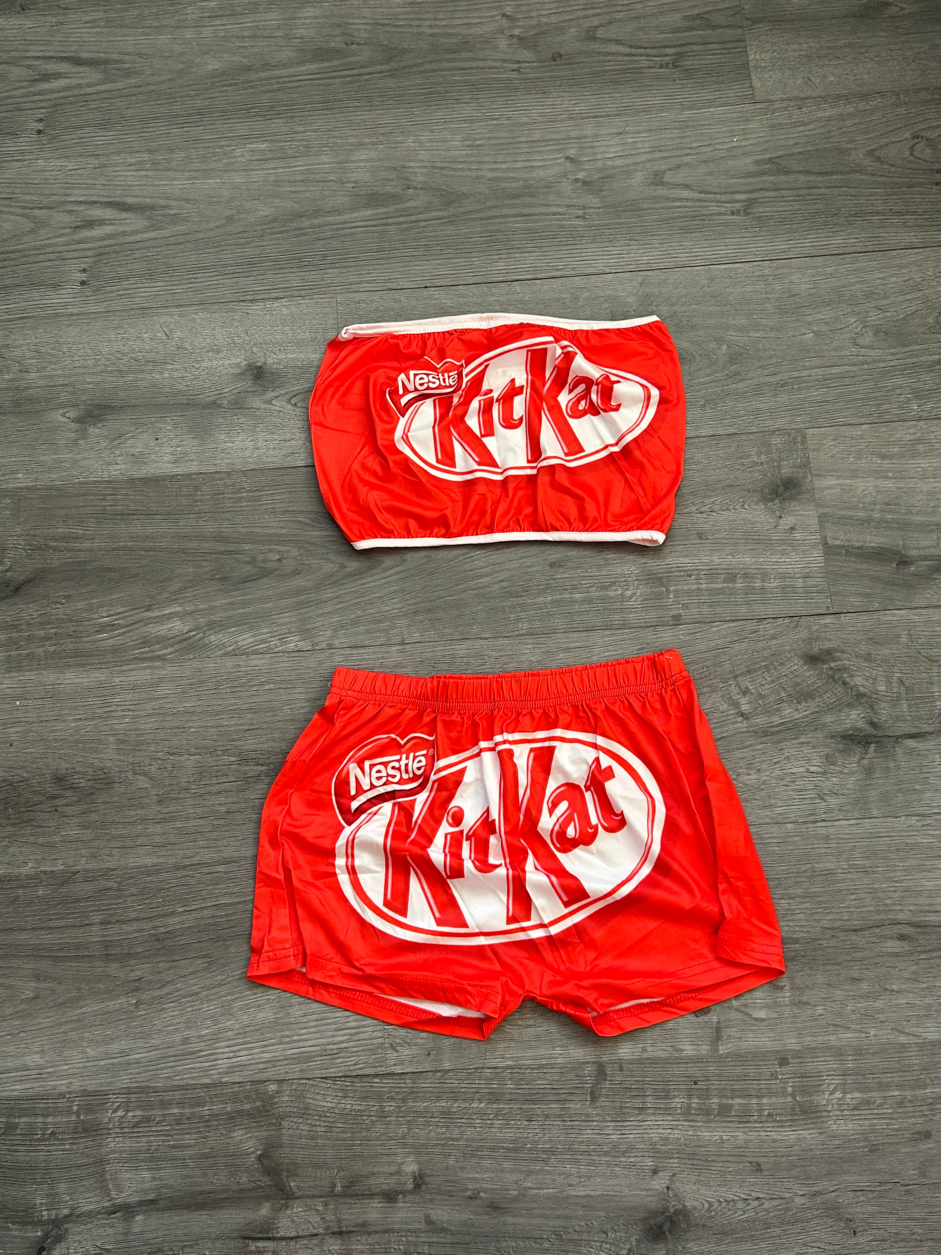 SNACK SHORT CROP SET