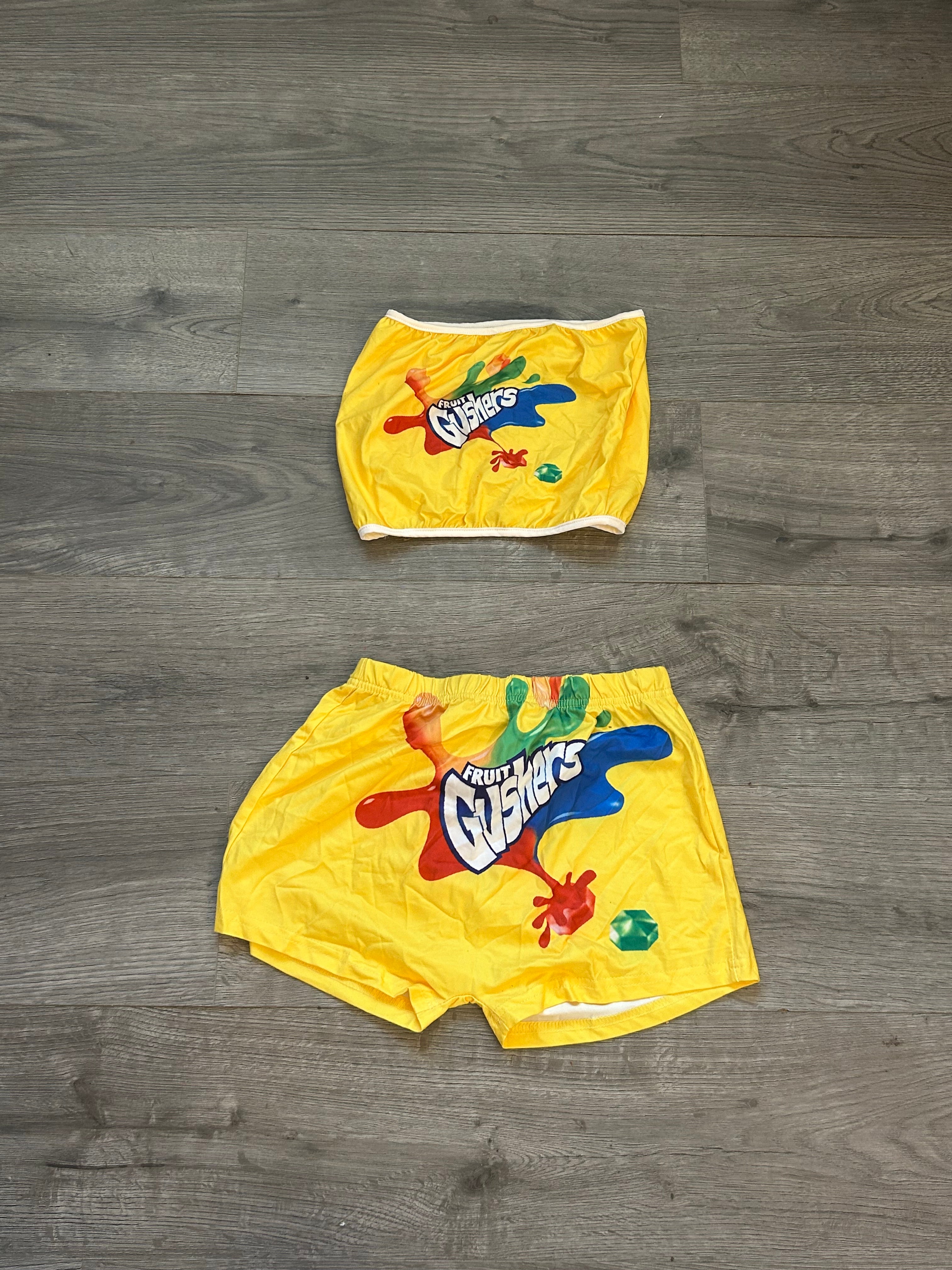 SNACK SHORT CROP SET