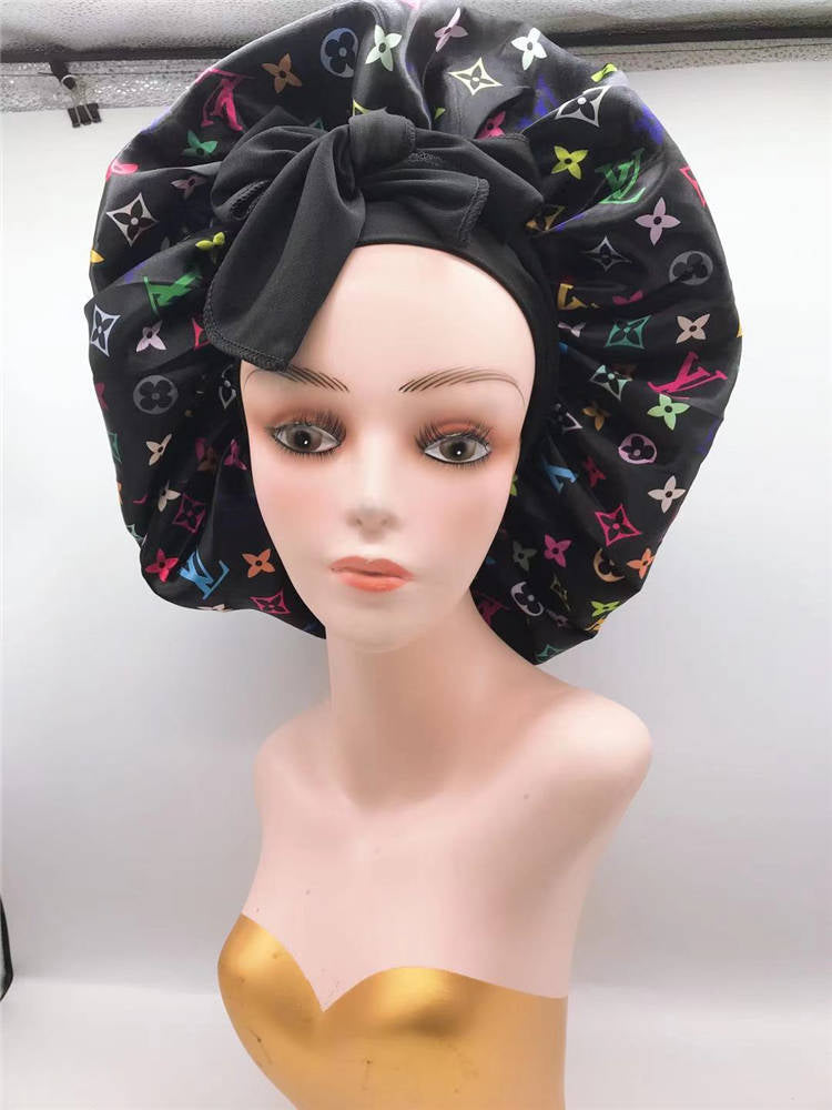 Designer inspired bonnets \ Satin scarf Zairel’s  Kollection