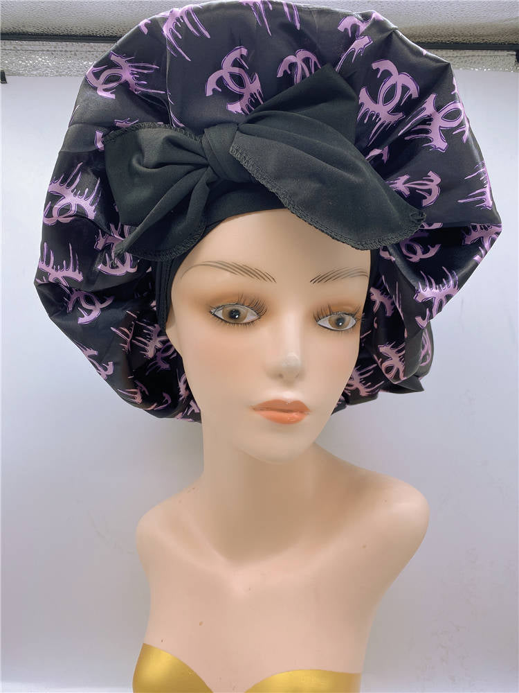 Designer inspired bonnets \ Satin scarf Zairel’s  Kollection
