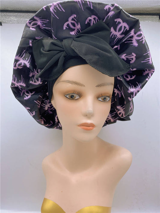 Designer inspired bonnets \ Satin scarf Zairel’s  Kollection