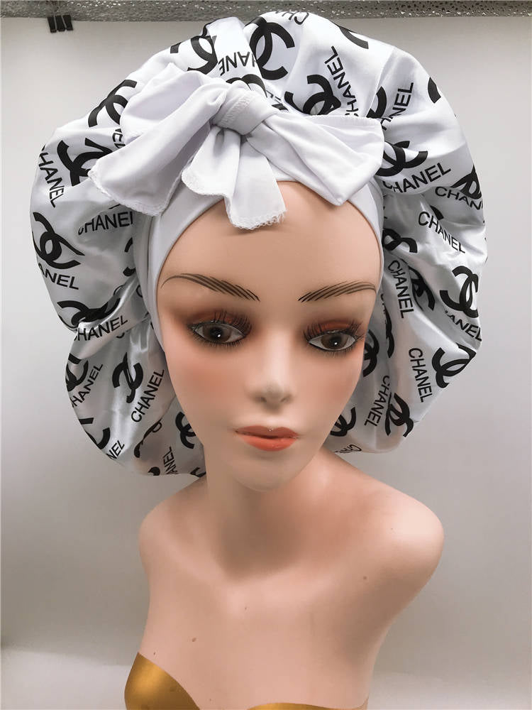 Designer inspired bonnets \ Satin scarf Zairel’s  Kollection