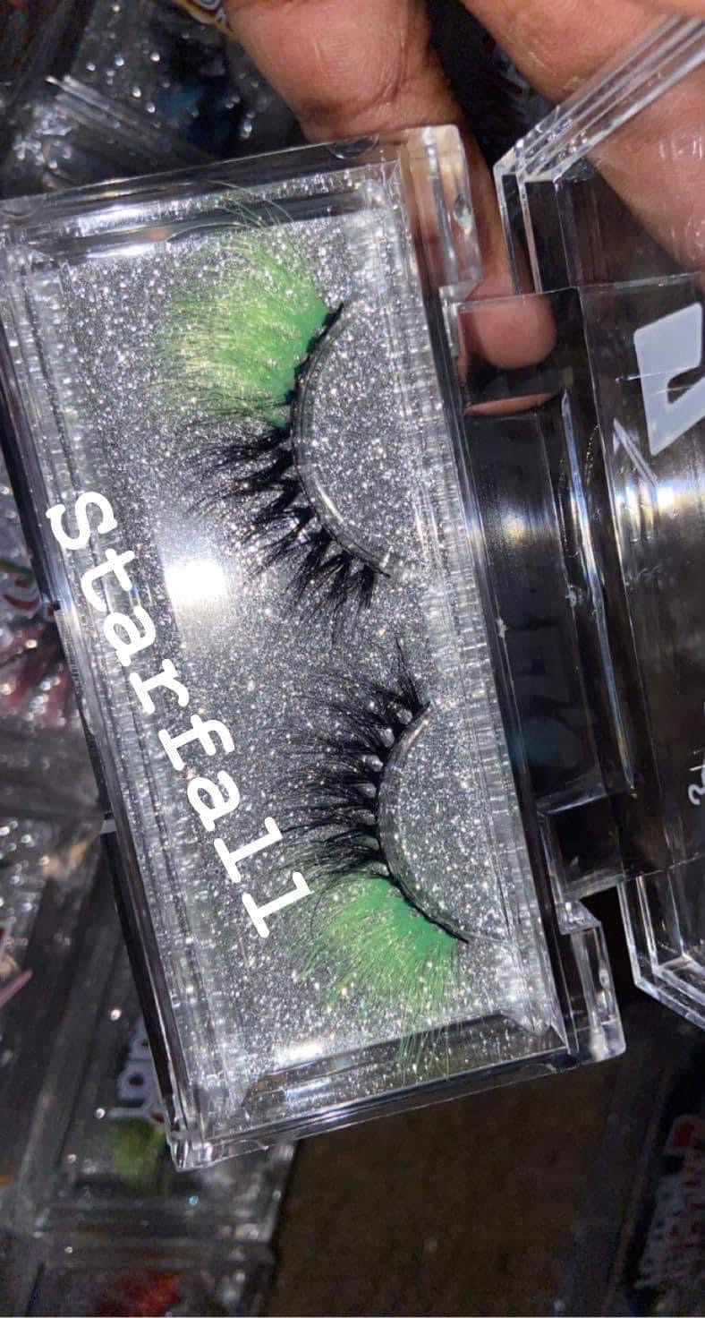 25MM COLORED DRAMATIC MINK EYE LASHES