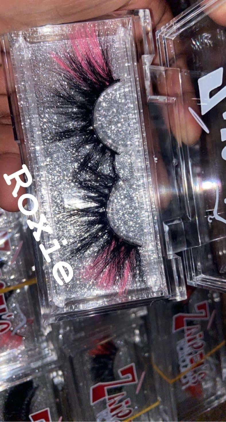 25MM COLORED DRAMATIC MINK EYE LASHES